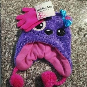 Girls Fashion hat with gloves